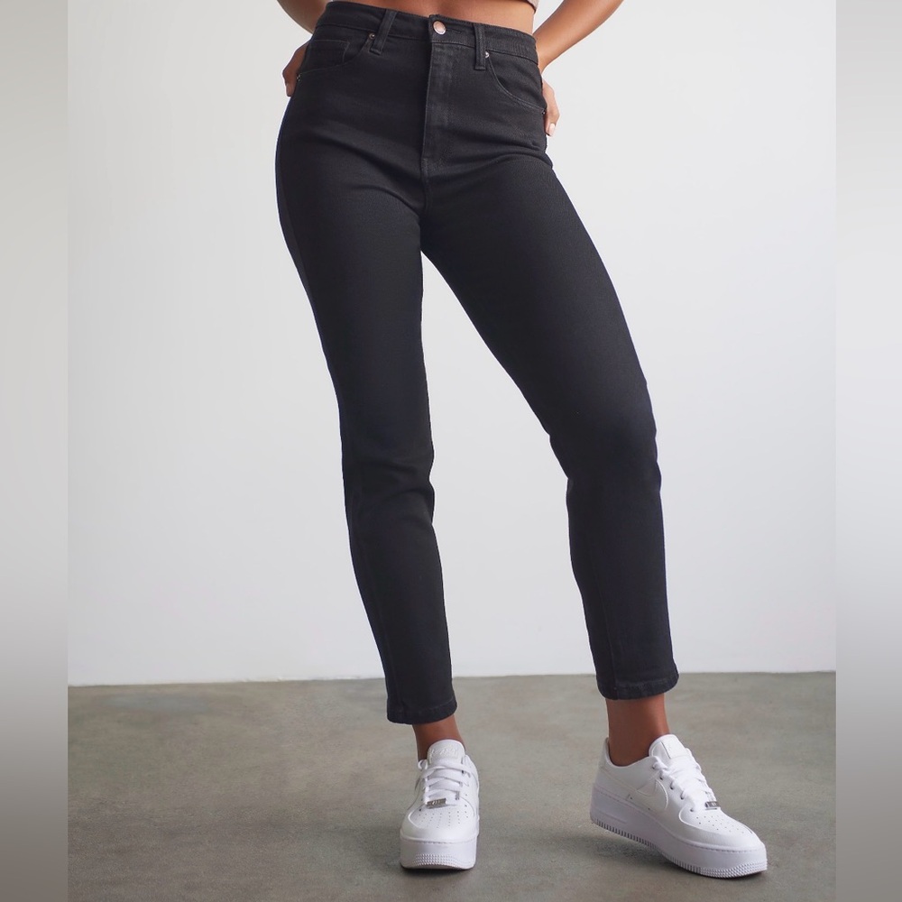 Black Straight Leg Women's Jeans